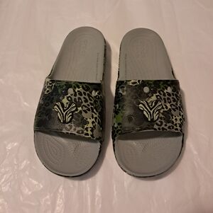 Disney Adults Crocs Slides Mickey Mouse Animal Print Sz.M9/W11